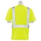 Deltaplus T-Shirt, Class 2, Hi-Viz, Lime/Black, 6X 63329 - alternate 3